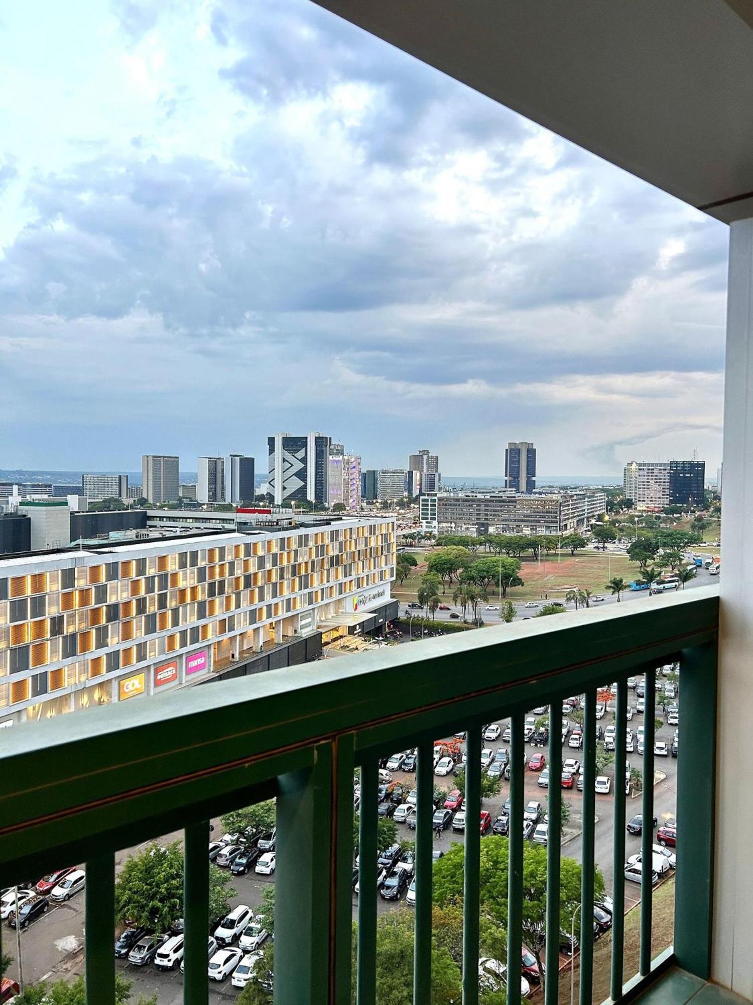 V1005 Flat 10º Andar Com Vista Para Esplanada Бразилиа Экстерьер фото